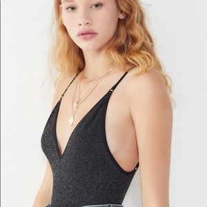 Urban Outfitters Sparkly Bodysuit